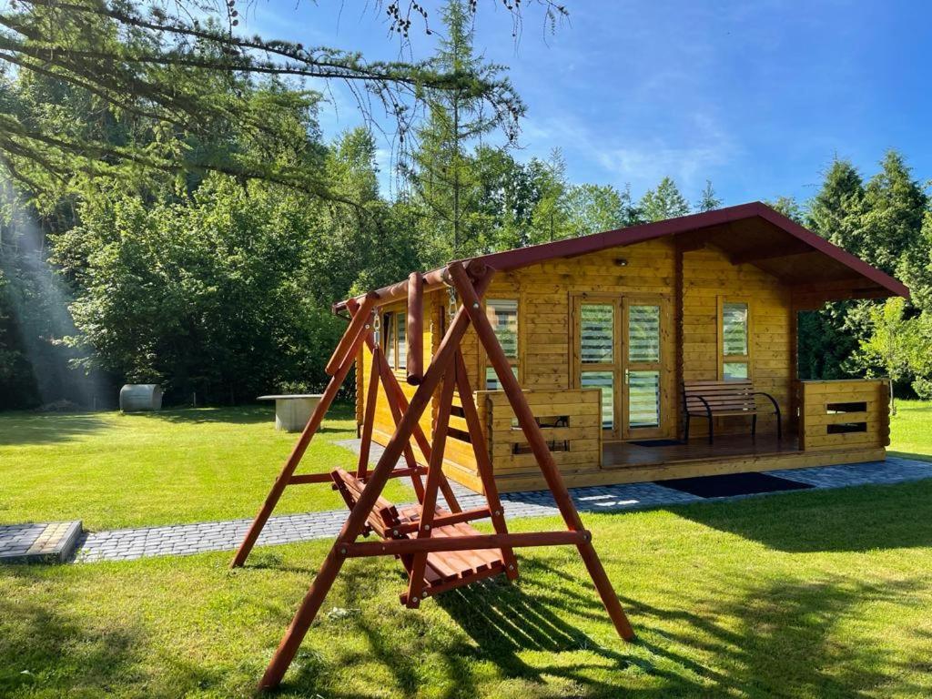 Domek Nad Solina Z Klimatyzacja Uherce Mineralne Luaran gambar